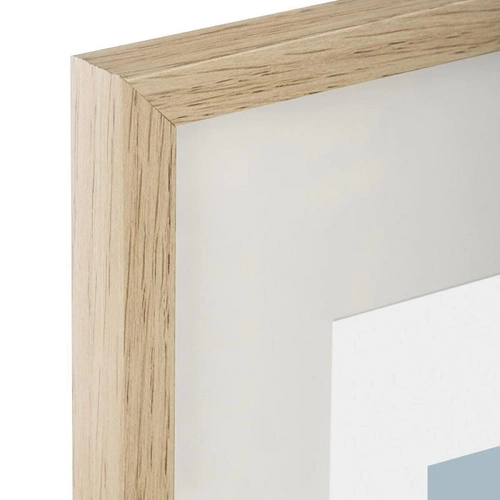 Ramka na zdjęcia 13x18 Atmosphera Manu naturalna stojąca i wisząca drewniana skandynawska