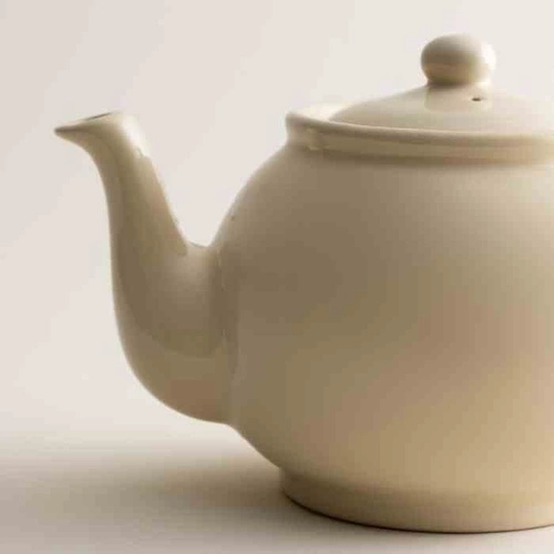 Price&Kensington kremowy imbryk ceramiczny 1,1l do parzenia herbaty do kuchni i salonu