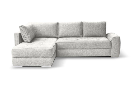 Narożnik Rabis z funkcją spania biały Argon 01 GR1