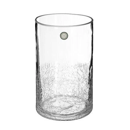 Wazon Crackle 20cm transparentny