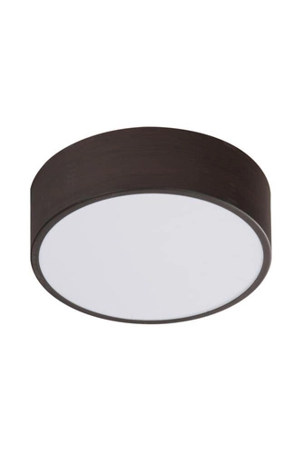 Plafon sufitowy LED Zigo 10W okrągły nowoczesny wenge do salonu i kuchni
