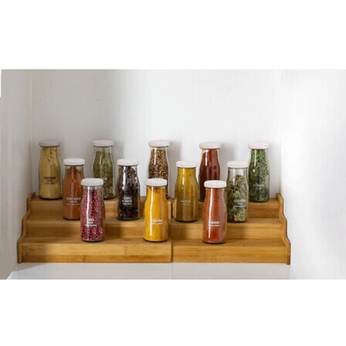 Stojak na słoiczki z przyprawami rozkładany