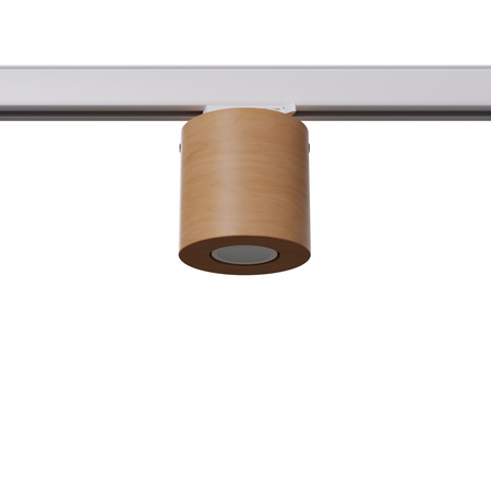 Plafon ORBIS naturalne drewno GU10 #W