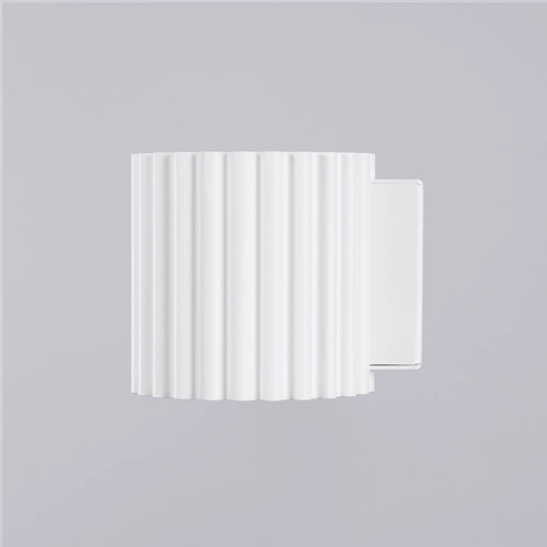 Kinkiet ścienny AURA biały nowoczesny aluminiowy do salonu i sypialni SOLLUX