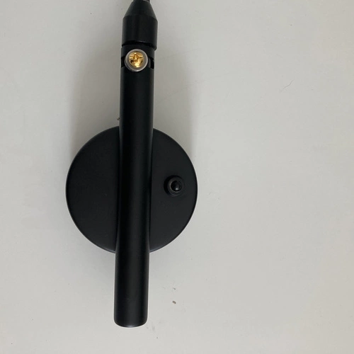 Kinkiet ścienny CRANE-1W czarny 99 cm nowoczesny metalowy regulowany do salonu