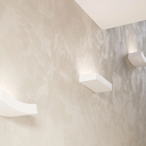 Kinkiet ścienny nowoczesny ceramiczny biały HATTOR Sollux Lighting do salonu i sypialni 36 cm