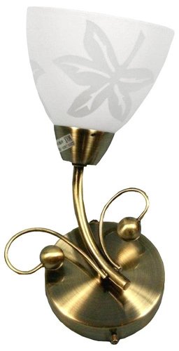 Kinkiet Leila 1x40W E14 patyna