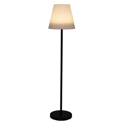 Lampa stojąca LED ogrodowa Rony Atmosphera czarna i biała wodoodporna do tarasu 150 cm