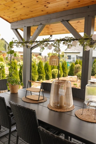 Girlanda Cotton balls kolorowe 20 lampek