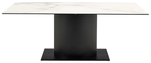 Stół do jadalni Marbella 200x100 biały ceramiczny nowoczesny Actona