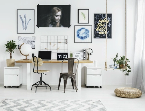 Krzesło metalowe Paris czarne industrialne do jadalni i kuchni D2.DESIGN sztaplowane