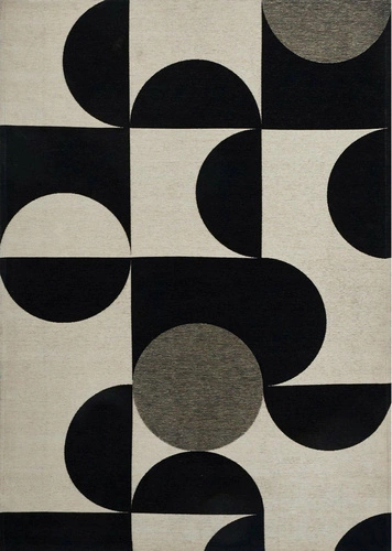 Dywan Mono White 160x230 Art deco