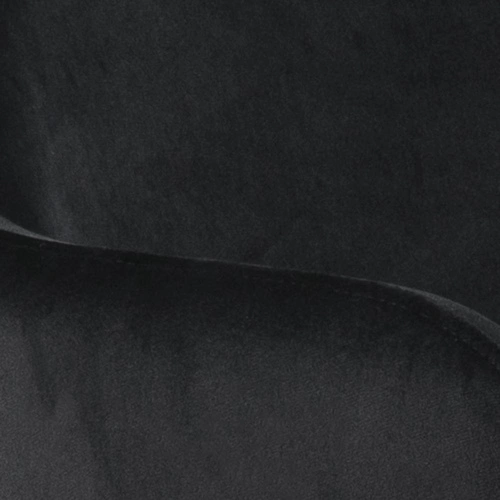 Zestaw 2 krzeseł Lima welurowych z podłokietnikami czarne