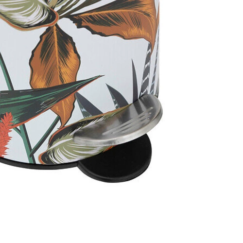 Kosz na śmieci BlackFlora 3l do łazienki i kuchni nowoczesny metalowy soft close multikolor