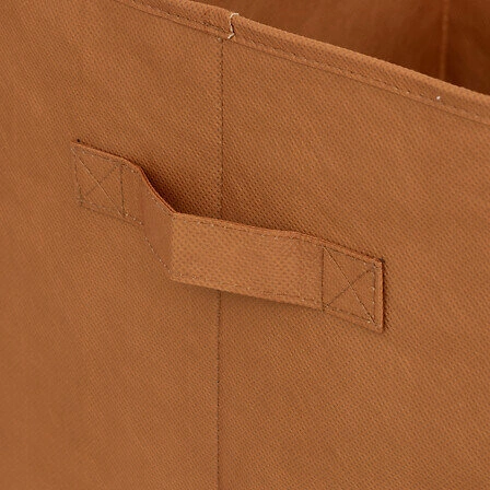 Pudełko materiałowe do regału Joey Pantera Atmosphera 29x29 dekoracyjne składane brązowe