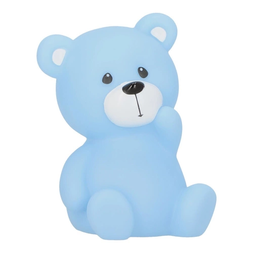 Lampka nocna Teddy Bear niebieska nowoczesna bezprzewodowa do pokoju dziecka Atmosphera