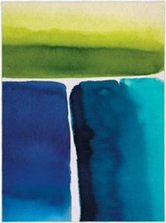 Dywan do salonu nowoczesny Muralla Azure 250x350 miękki łatwoczyszczący niebieski Carpets&More