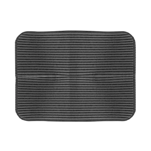 Intesi mikrofibrowa mata do suszenia naczyń szara na blat kuchenny kompaktowa 45,5x35,5 cm