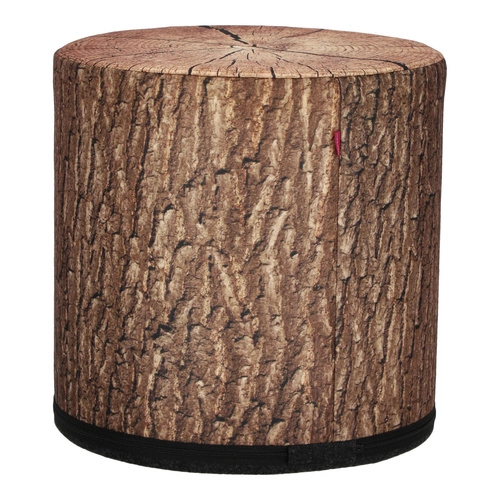 Pufa okrągła Wild Oak Intesi nowoczesna kolorowa do salonu i sypialni w stylu boho
