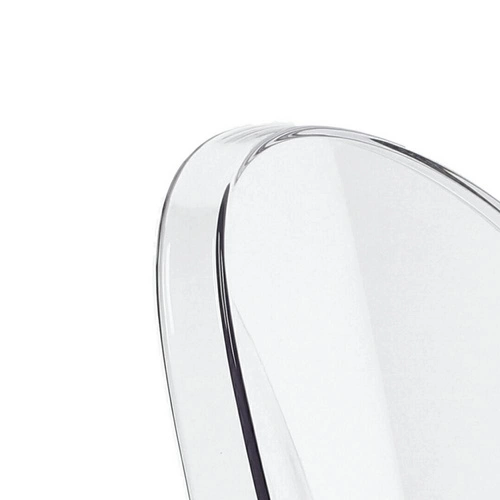 Krzesło transparentne Royal D2.DESIGN do jadalni i salonu ludwikowskie z podłokietnikami