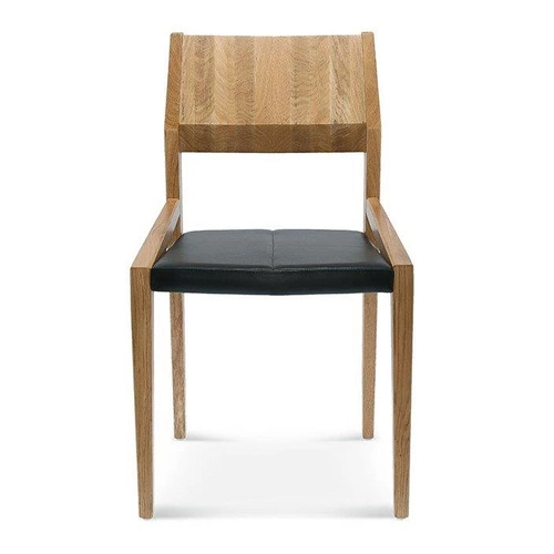 Krzesło do jadalni Arcos FAMEG drewniane bukowe tapicerowane z podłokietnikami personalizowane