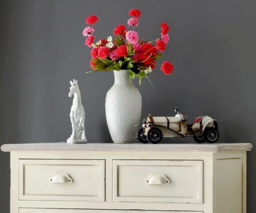 Komoda Store 5 szuflad kremowa