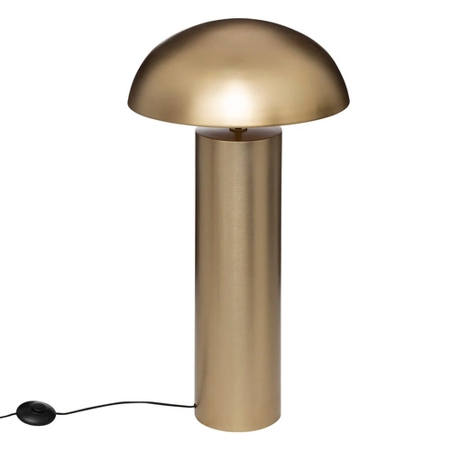Lampa podłogowa złota Champi Atmosphera glamour do salonu i sypialni metalowa 97 cm