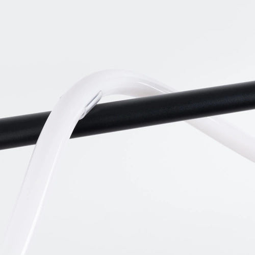 Lampa wisząca GALAKSE 148 czarna LED regulowana do salonu nowoczesna nad stół