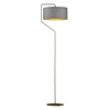 Lampa podłogowa TESALLIA złoto szara
