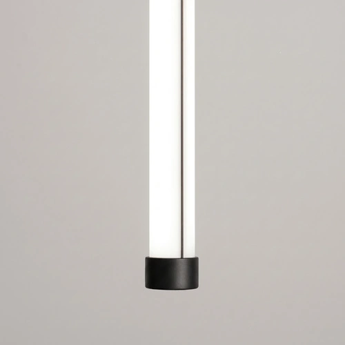 Lampa wisząca TRANG 100 czarna LED regulowana nad wyspę