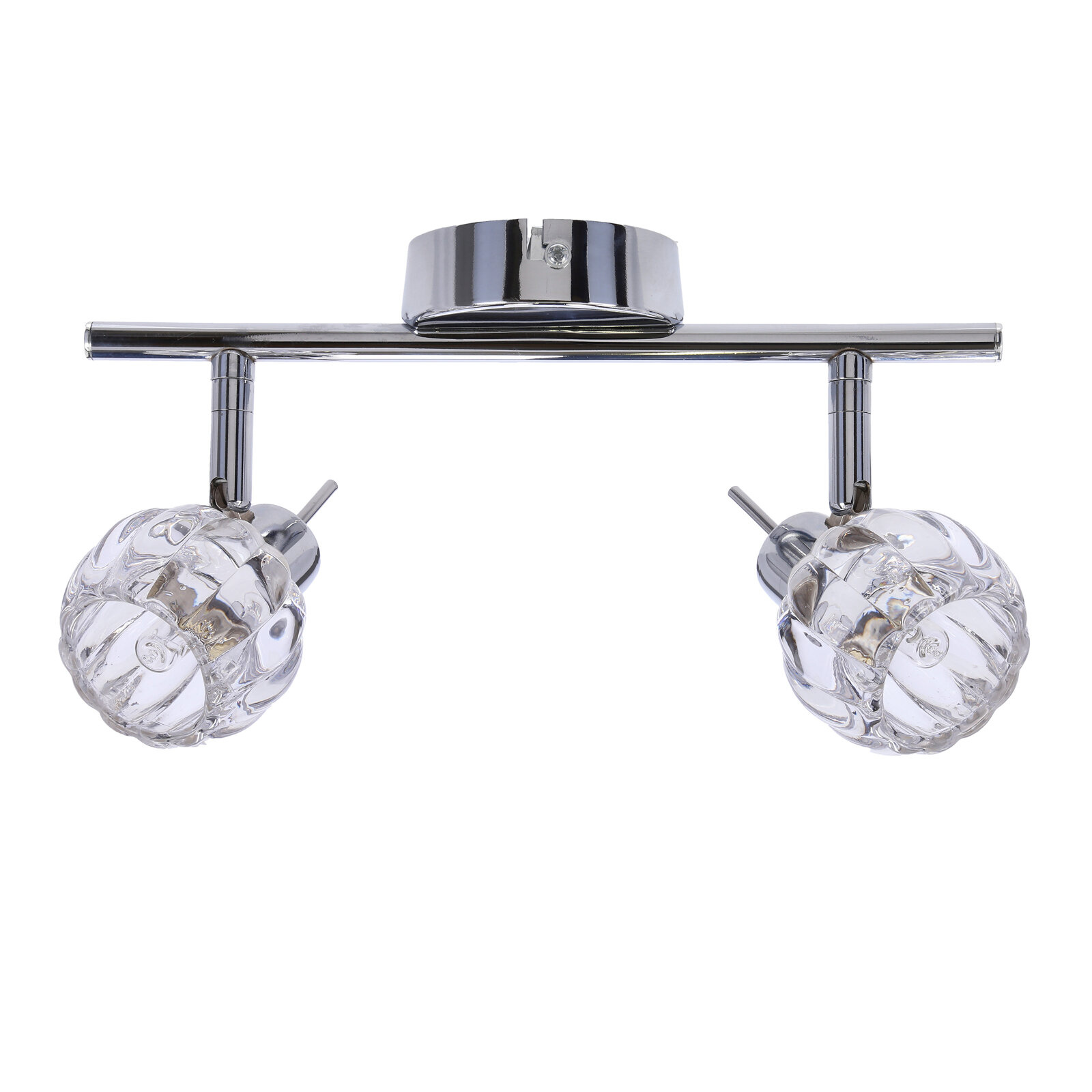 Lampa sufitowa Bombola listwa 2x40W G9 chrom bez żarówek