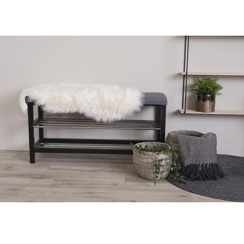 Poduszka na krzesło futerko sztuczne beżowe 50x85 House Nordic do salonu