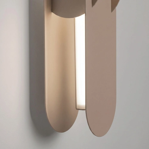 Kinkiet ścienny CHAIN LED taupe 91 cm nowoczesny do salonu