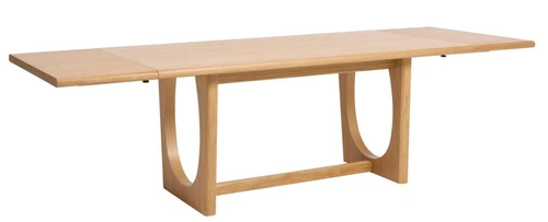 Stół rozkładany do jadalni Flow 180x95 cm z drewna dębowego