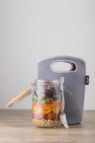 Lunch bag średni, szary KILNER