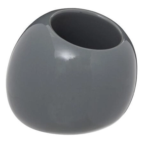 Szczotka do WC kamionkowa Colors szara nowoczesna do łazienki 35 cm 5five