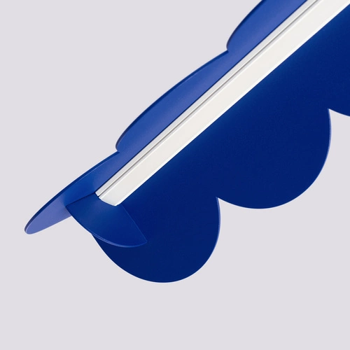 Lampa wisząca BISCUIT ultramaryna LED regulowana do salonu kuchni i jadalni Thoro