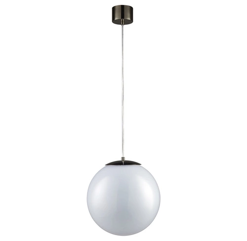 Lampa wisząca kula LED NUBE M biała 30 cm do salonu i kuchni regulowana