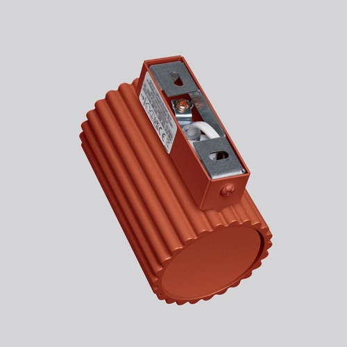 Kinkiet ścienny KARBON 10 czerwony minimalistyczny LED do salonu i sypialni SOLLUX LIGHTING