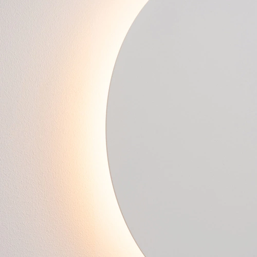 Kinkiet ścienny BORGEN biały nowoczesny LED 3000K do salonu i sypialni Thoro 30 cm