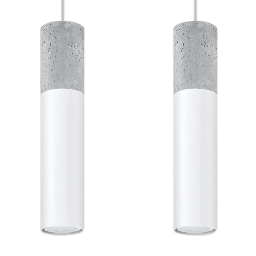 Lampa wisząca BORGIO 2 biały