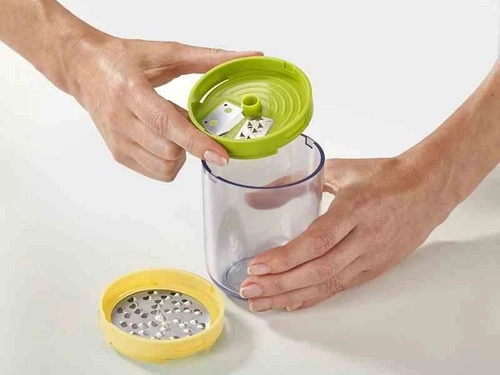 JJ - Spirala do warzyw 3w1, Spiro szary/zielony