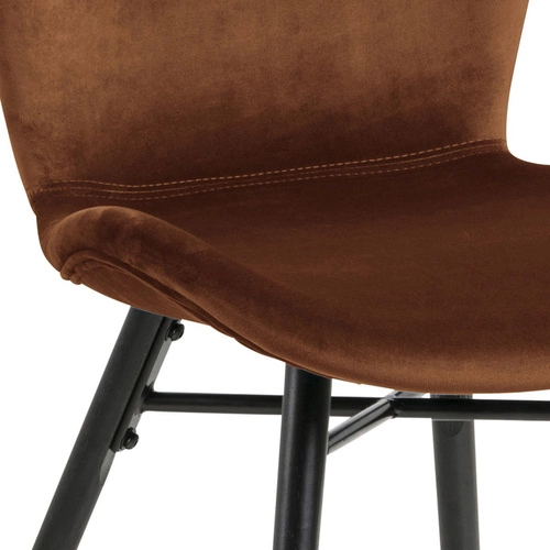 Krzesło Batilda VIC copper tapicerowane