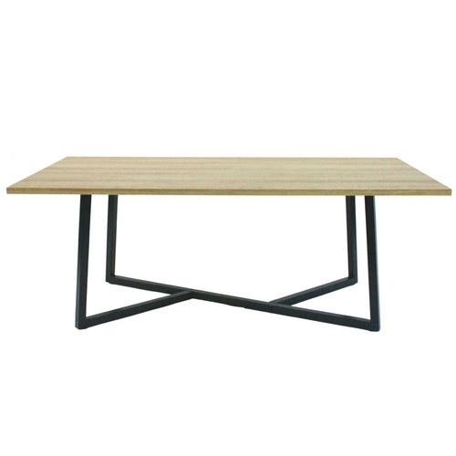 Stolik kawowy Hamilton naturalny/czarny