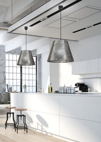 Lampa wisząca Platino 3 35 cm 1x60W E27  srebrny