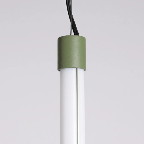 Lampa wisząca TRANG 100 LED szałwiowa regulowana nad wyspę