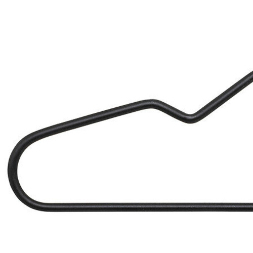 Zestaw 5 wieszaków metalowych czarne