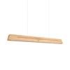 Lampa wisząca LED SKOG 120 drewniana do jadalni nad stół nowoczesna skandynawska