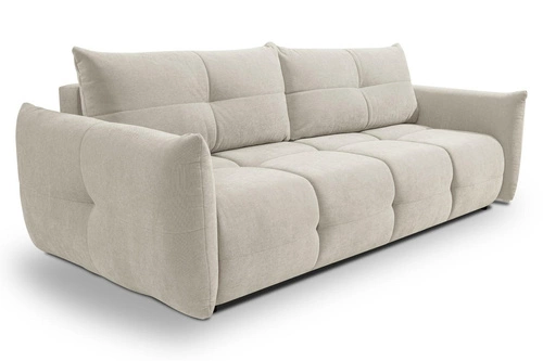 Sofa Bode z funkcją spania beżowo-szara   Wind 05