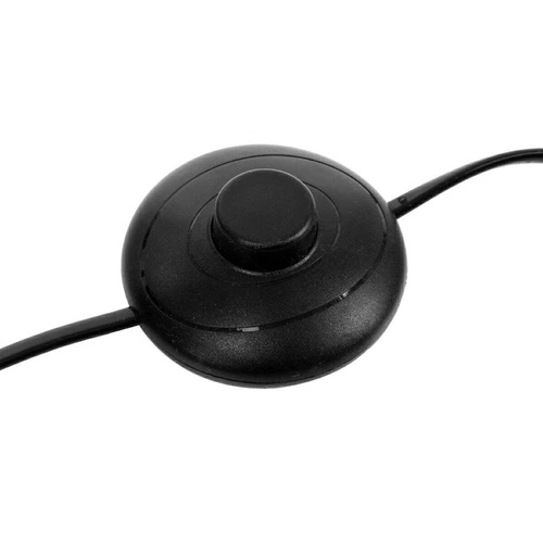 Lampa podłogowa do salonu Aissa Atmosphera nowoczesna brązowa naturalna do czytania 83 cm